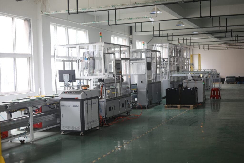 robot arm for battery production line